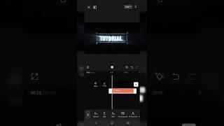 flood light text animation tutorial in Capcut #capcut #capcutedit #capcuttutorial #edit #shorts