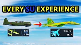 1 MATCH IN EVERY [SU] IN WAR THUNDER (reserve to toptier)