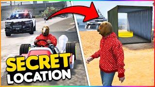 GTA 5 RP - USING SECRET LOCATIONS TO LOSE COPS 3