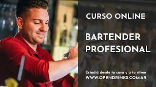 CURSO DE BARTENDER ONLINE