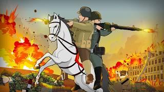 US Army & Wehrmacht vs SS: Epic Horse VIP Rescue Mission