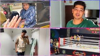 First time attended real FIGHTING tournament | Shopping for my next trip | Mom hometown gaye