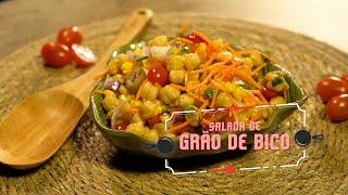  Salada de Grão de Bico Deliciosa - Divino Minuto - Receitas Divinas