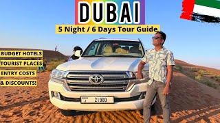 DUBAI Tour Guide | A-Z India to DUBAI Trip Plan, Tourist Places To Visit, Itinerary & Budget