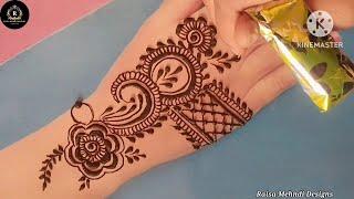 new stylish latest dulhan mehndi design full hand #mehndi #stylish #henna