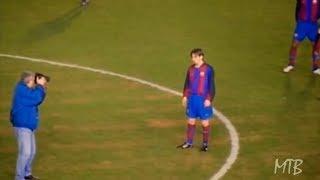 16 Year Old Messi Playing In Spanish 3rd Division ● Rare Footage