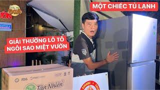 Chấn động giải thưởng Lô Tô Ngôi Sao Miệt Vườn là một chiếc tủ lạnh | Khương Dừa