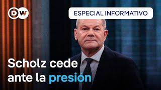 Canciller Scholz dispuesto a someterse a la confianza del parlamento antes de Navidad