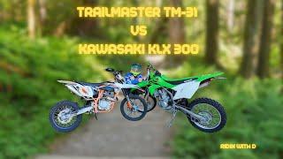 Trailmaster TM 31 VS Kawasaki KLX 300