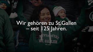 Wir gehören zu St.Gallen – seit 125 Jahren