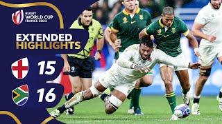 Springboks' SENSATIONAL comeback | England v South Africa | Rugby World Cup 2023 Extended Highlights