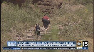 Report: Phoenix could be 10 degrees warmer by 2100