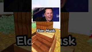 Elon Musk's experiment #minecraft #funny #memes #challenge #elonmusk #viral #whatwouldyoudo