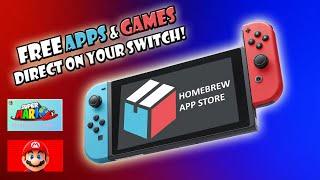 Get FREE Apps + Games on your Switch! (Homebrew Appstore Guide 2023)