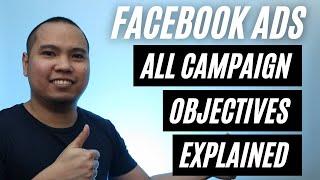 Facebook Ads Tutorial: All Facebook Ads Objectives Explained (Tagalog)