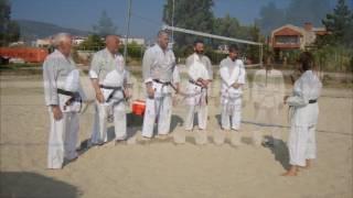 Uechi-Ryu Karate training with special guests in Volos, Greece - Argo Dojo