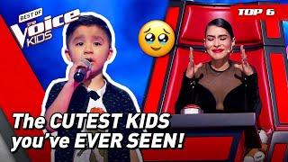 CUTEST and Most ADORABLE Blind Auditions of The Voice Kids 2022!  | Top 6