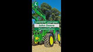 Internationalen John Deere Pressekonferenz 2024 | Traktorserie 6M | S7, T5 & T6 Mähdrescher #shorts