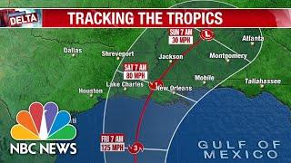 Delta Upgraded To Category 4 Hurricane, Threatening Gulf Coast | NBC News NOW