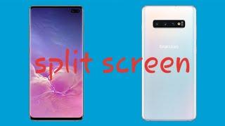 S10 S9 FEATURE | HOW TO SPLIT SCREEN APPS | TUTORIAL