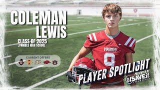 Coleman Lewis | Sophomore Linebacker College Recruit