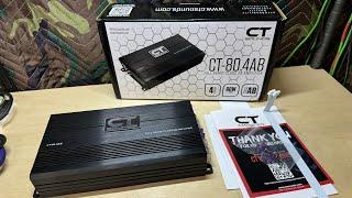 CT Sounds CT-80.4AB Overview and Amp Dyno