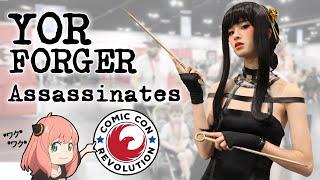 Yor Forger Assassinates Comic Con Revolution 2022 ft. Lucky Lai