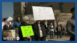 Hoosiers join worldwide rallies calling for change on International Women's Day