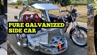 PURE GALVANIZED SIDE CAR #sidecar #sidecarmaker #welderlife #vlog