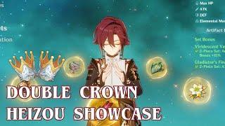 DOUBLE CROWN HEIZOU SHOWCASE (w/ unbuilt supports)