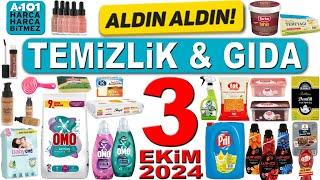 A101 BU HAFTA GIDA TEMİZLİK ÜRÜNLERİ | A101 3 EKİM 2024 DETERJAN VE KAHVALTILIK | A101 KOZMETİK