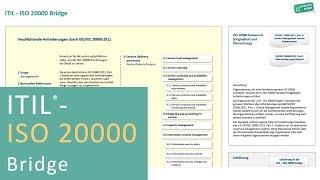 Die ITIL - ISO 20000 Bridge