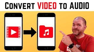 How to CONVERT video to audio on iPhone/iPad (iOS)