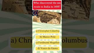 Guess the Famous Explorers | General Knowledge Quiz #shorts