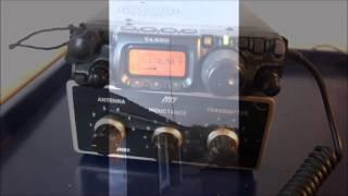 QRP check-in to the Royal Signals Amateur Radio Society (FT-817 and doublet antenna)