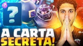 ESSA CARTA SECRETA BUFFOU O MEGA CAVALEIRO EVOLUÍDO NO CLASH ROYALE