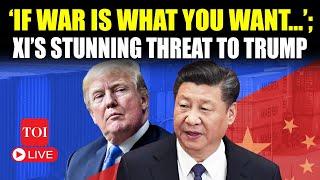 China U.S Tariff War LIVE | 'If War Is What US...' China's Defiant Stand: 'Ready To Fight Till End'