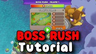 Boss Rush Map 1 | Pops 146 | BTD6 Boss Tutorial