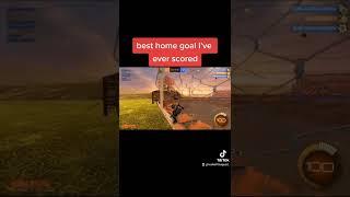 best home goal I've ever got #rocketleague #homegoals