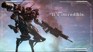 I played Armored Core 6. It's incredible.