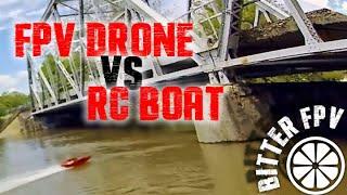 FPV Boat Chase on the Finley River