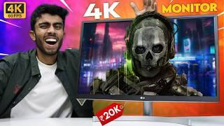 I Bought Cheapest 4K Monitor From Aamzon!  For Gaming/Editing ️