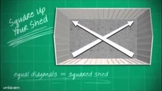 Garden Shed Final Assembly   EasyShed