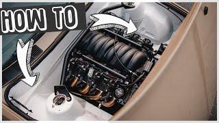 HOW TO SHAVE AN ENGINE BAY!!