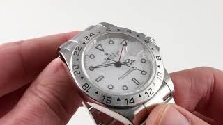 Rolex Explorer II 16570 Luxury Watch Review