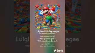 Luigi's squeegee AI Song