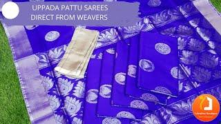 Wholesale Uppada Pattu Sarees I Door Delivery Available I Sarees Direct from Weavers I New Arrivals