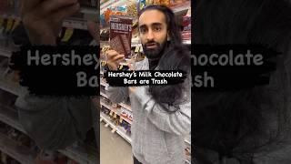 Hershey’s Milk Chocolate Bars are Trash #hersheys #chocolate #hershey