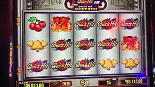 JACKPOT!!! 98 THOUSAND progressive! 9 QUICK HITS