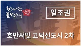 평택고덕신도시 호반써밋2차 일조권영상자료